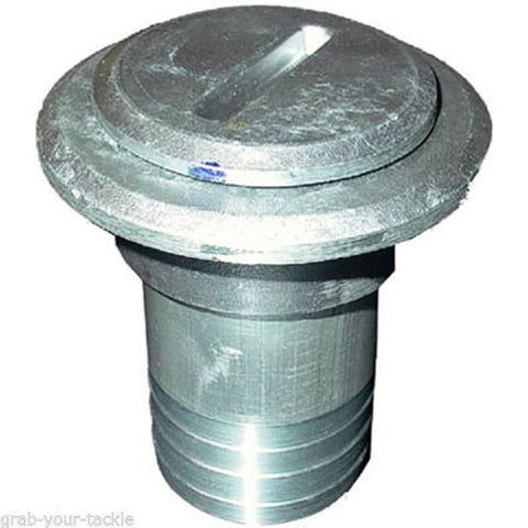 Boat Deck Filler, For Boat Fuel Tank With TAIL, Alloy Weld on Tank Filler inlet Cap 45mm 1-3/4" BSP