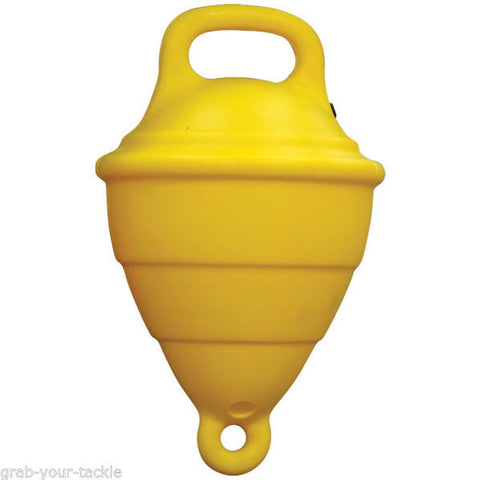 Mooring & Marker Buoy Hollow Yellow 10" Marine Mooring Buoy Anchor Mooring float