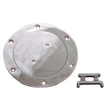 Inspection Port / Deck Plate Survey Rated 208 mm od  Stainless Steel with key