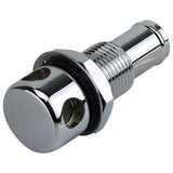 Fuel Breather Marine / Boat Fuel Tank Straight Breather Suit 16mm hose Petrol Vent Chrome Plated