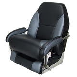 Boat Seat Relaxn Pelagic Series - High Back Black/Grey Carbon