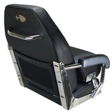 Boat Seat Relaxn Pelagic Series - High Back Black/Grey Carbon