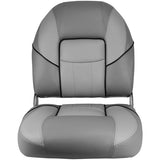 Boat Seat Deluxe Folding Padded Grey Top Quality Relaxn Marine Chair