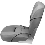 Boat Seat Deluxe Folding Padded Grey Top Quality Relaxn Marine Chair X2