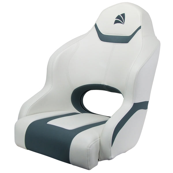 Boat Seat Relaxn Reef Series Sports Bucket Seat + Air Ride 450-600 Pedestal Combo