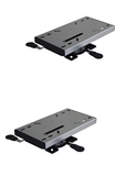 Boat Seat Slide With Aluminium Swivel Heavy Duty 8 Position Lock Swivel & Slide X 2