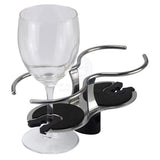 Boat Wine Glass / Drink holder Polished Stainless Steel Surface Mount