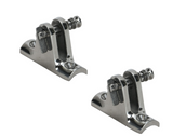 Stainless Boat Canopy Fittings Rail Mount Quick Release Pin 316 Stainless Steel Bimini Boat Marine Canopy Rail Mount x 2