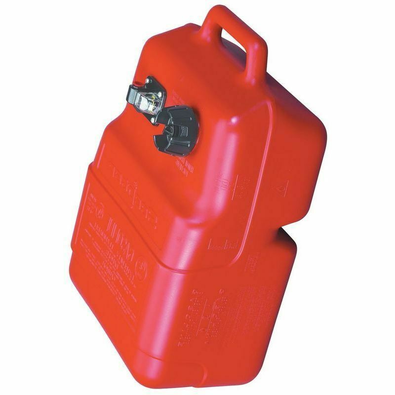 Boat Outboard Motor fuel tank Portable  25 Litre with built-in fuel gauge Made in USA Deluxe