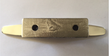 Boat Cleat 316 Stainless Low Flat Deck or Dock Slim Profile 150mm Polished Top