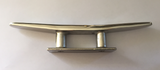 Boat Cleat 316 Stainless Low Flat Deck or Dock Slim Profile 200mm Polished Top