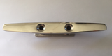 Boat Cleat 316 Stainless Low Flat Deck or Dock Slim Profile 200mm Polished Top
