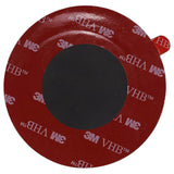Boat Drain Scupper Round EZ 316 Stainless Steel VHB Adhesive 72mm Diameter 38mm ID