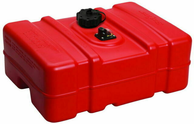 Boat 45 Litre Fuel Tank with fuel gauge 615mm x 455mm x 290mm Scepter Made in USA