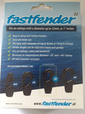 Boat Fender Clip Fastfender To suit 32mm Rails Fast Fender adjuster Boat Marine Blue