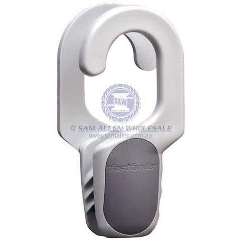 Boat Fender Clip Fastfender To suit 40mm Rails Fast Fender adjuster Boat Marine Light Grey