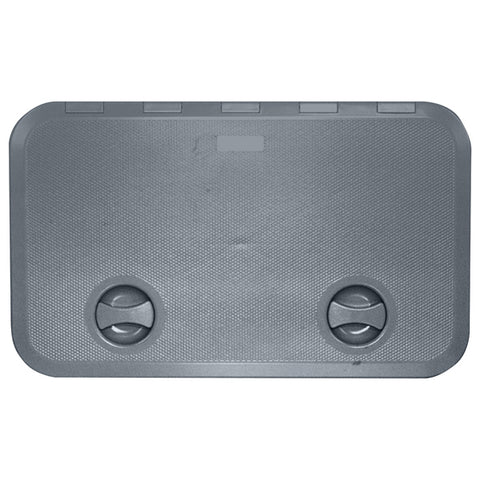 Grey Access Hatch 600 x 360 Grey ASA Plastic  UV Resistant Made In Italy EUROPA