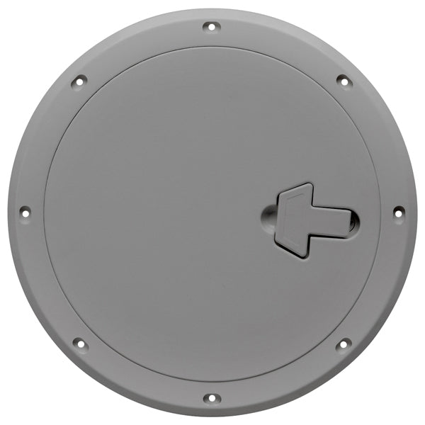 Boat Access Round Hatch- Grey Removable Lid ASA Plastic CAN-SB®