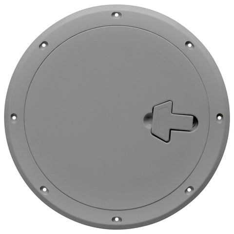 Boat Access Round Hatch- Grey Removable Lid ASA Plastic CAN-SB®