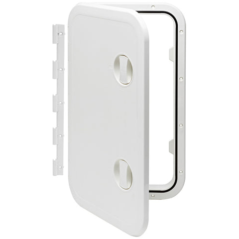 Access Hatch Caravan Boat Access Locker Hatch White 606mm x 357mm CANSB