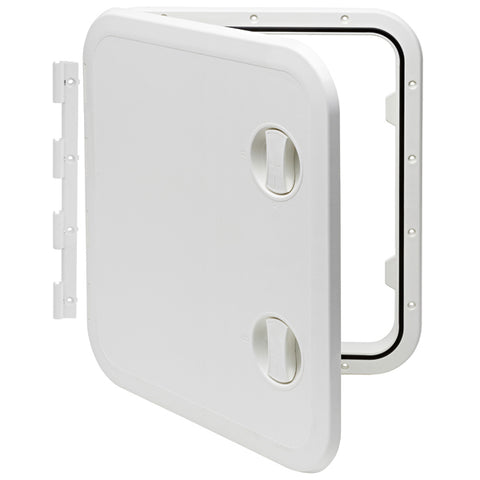 Access Hatch Caravan Boat Access Locker Hatch White 513mm x 458mm CANSB MADE IN ITALY