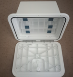Fishing 3 Tray Tackle Box Rigging Station in Floor Plano Waterproof Box