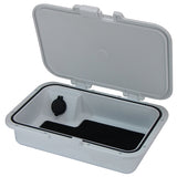 Boat Glove Box  Or Console Compartment With Dual USB Points Waterproof White 311x 223
