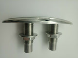 Cleat- Flush Pull Up 316 Stainless 140mm Handle 160mm Length 22mm Diameter Bolts