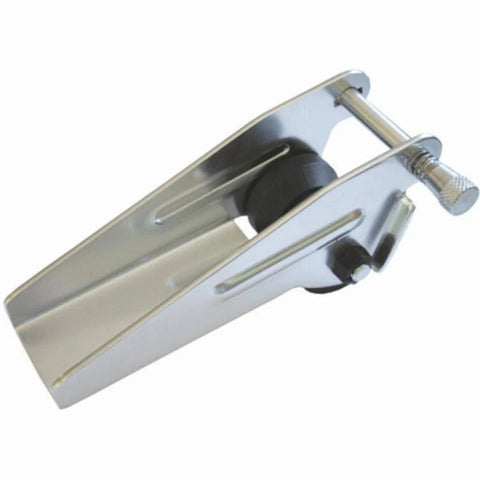 Boat Bow Roller Pressed Aluminium with removable retainer pin 120mm x 57mm