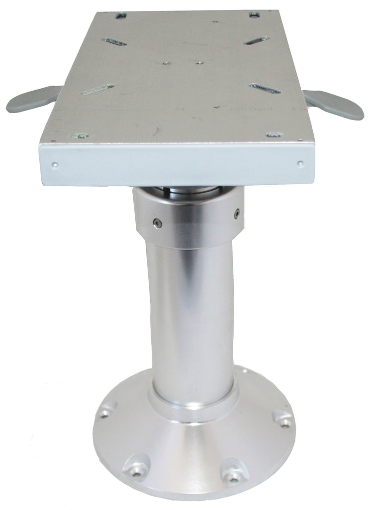 Boat Seat Pedestal Gas Adjust With Swivel & Slide 430- 610 mm Height Heavy Duty