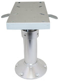 Boat Seat Pedestal Gas Adjust With Swivel & Slide 430- 610 mm Height Heavy Duty