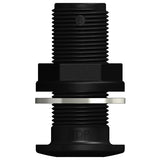 Trudesign 90431 Skin Fitting Domed 3/4" BSP Black nylon thru-hull connection