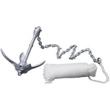 Jet Ski Anchor Kit 1.5KG Collapsible ,Folding Grapnel, Chain, Rope & shackles