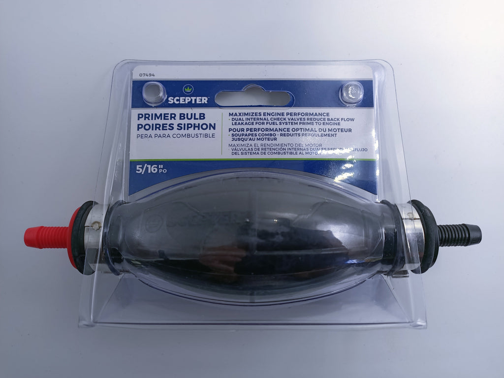 Boat Fuel Tank Primer Bulb suits 8mm Hose dual check valves High Flow