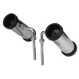 Fishing Rod Holders Pair Stainless Steel Rowlock Rod Holders