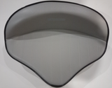Boat Seat Stand Up Pro Grey With Black Piping Marine Grade Vinyl Seat Only