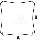 Water Tank 100 Litre Rectangle CAN-SB  Caravan Boat Camping Flexible Water Tank
