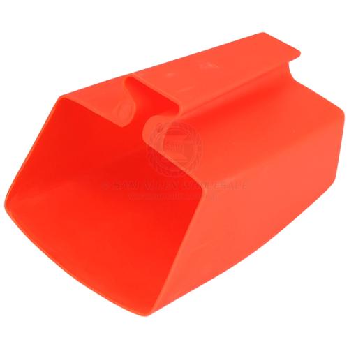 Small Plastic Boat Bailer Approximately 1 Litre capacity Orange