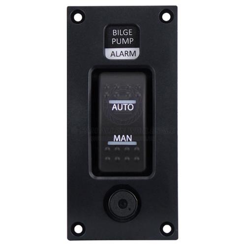 Bilge Alarm Switch Panel Waterproof 12 volt with ALARM Relaxn