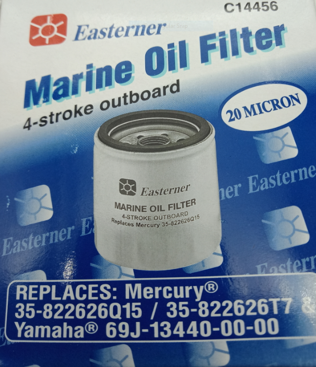 Mercury Oil Filter 35-822626Q15 & Yamaha 69J-13440-00-00 Replacement 4 Stroke