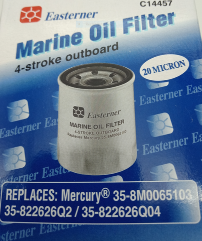 Mercury Oil Filter Replacement 4 Stroke 35-8M0065103, 35-822626Q2, 35-822626Q04