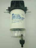 Outboard Water Separator Kit, Fuel Filter Clear Bowl & Manifold 10 Micron