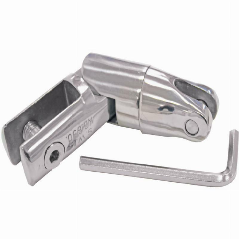 Double Anchor Swivel 8-10MM Chain SWL1350 KG 316 Stainless Allen Key Provided