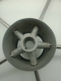 Boat Steering Wheel 5 Spoke Stainless Steel 10° Dish 390mm Diameter 3/4" Shaft