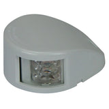 12 Volt Navigation Lights LED Horizontal Mount White & Stainless Covers Supplied