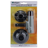 Navigation Light R/G & Anchor Light LED, Kayaks & boats, 2 mounting types waterproof