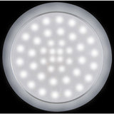 LED Light Round Interior Exterior White Light Touch On-Off 12/24 Volt 42 LED's IP 66