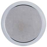 LED Light Round Interior Exterior White Light Touch On-Off 12/24 Volt 42 LED's IP 66