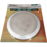 LED Light Round Interior Exterior White Light Touch On-Off 12/24 Volt 42 LED's IP 66
