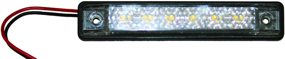 LED Strip Light surface Mounted Waterproof Marine Caravan Rv 6 LEDS 12 volt IP67